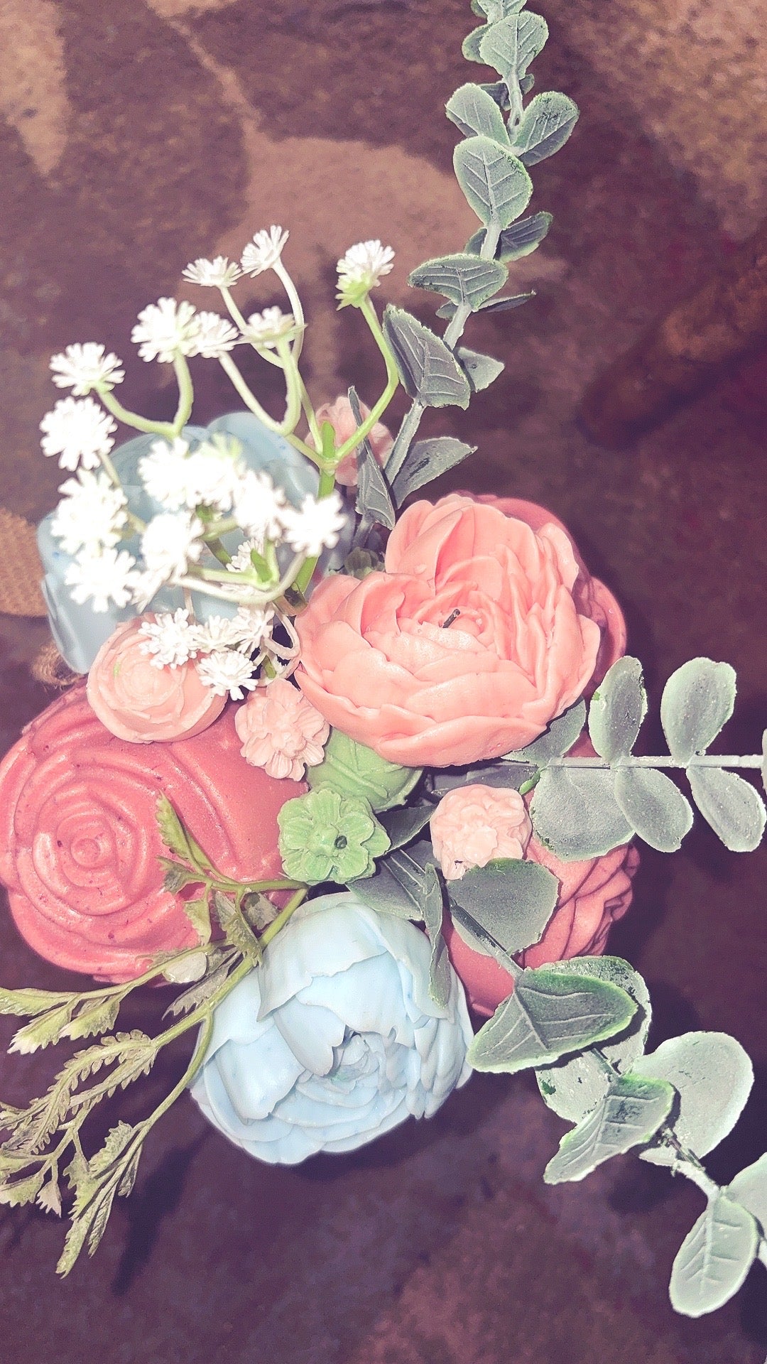 Lightly scented Soap Bouquet